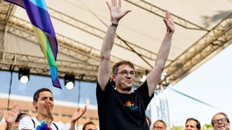 Pride-Parade in Budapest Wer stolz auf sein Land ist, schwenkt keine Regenbogenflagge