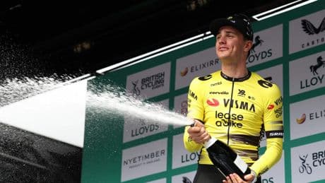 Nederlandse topsprinter Olav Kooij (23) van Visma - Lease a Bike naar Franse ploeg
