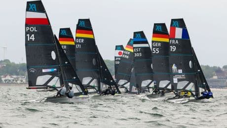 Segeln: Kieler Woche: Olympia-Werbung für Segeln auf der Förde