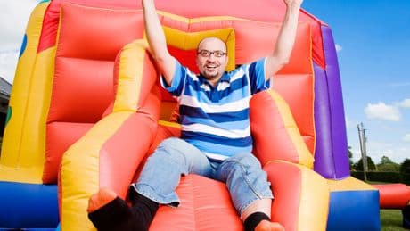 Why I Left the City and Moved My Family Into an Inflatable Bounce House
