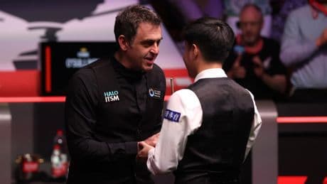 Zhao Xintong’s classy act towards Ronnie O’Sullivan revealed after knocking legend out of World Snooker Championship