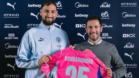 Manchester City, Donnarumma'yı duyurdu