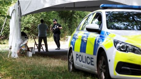Security services descend on UK’s poshest farm shop as JD Vance visits with family