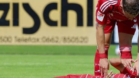 Entwarnung nach Platzwunde: Das sagt Fortuna-Coach Thioune zu den Sorgen um El Azzouzi