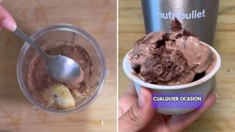 Sandra Moñino, nutricionista: “Así se puede preparar un helado de brownie saludable que puede tomarse cada semana”