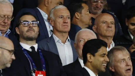 Foot: Deschamps et son staff à Milan et Paris pour la Ligue des champions