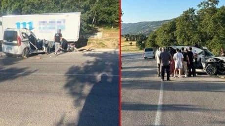 Tokat’ta katliam gibi kaza! 2 ölü, 3 yaralı