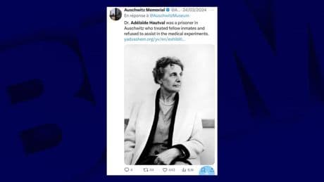 Adélaïde Hautval au Panthéon? L'entrée de la résistante déportée à Auschwitz car "amie des Juifs" réclamée