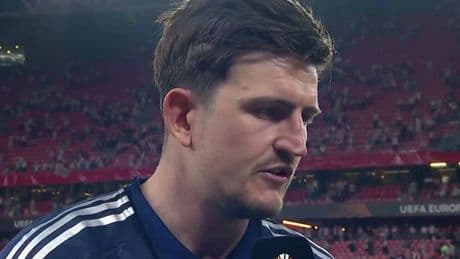 Harry Maguire sends warning to Man Utd dressing room moments after Europa League heroics