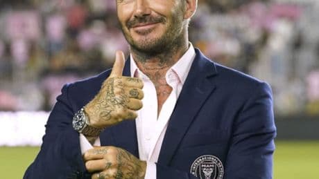 Beckham'a 'şövalyelik' ünvanı verildi