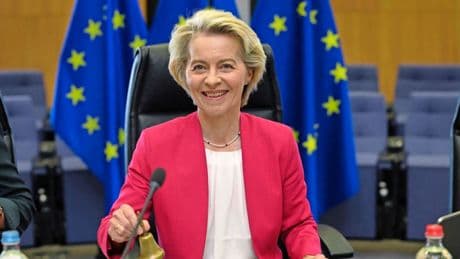 Von der Leyen belt met Trump over handelsovereenkomst