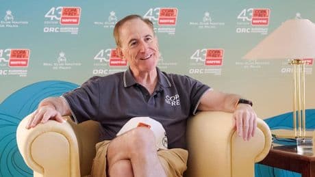 Antonio Huertas, presidente de MAPFRE: "Llevamos 19 años patrocinando la Copa del Rey de Vela y serán muchos más"