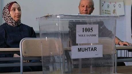 Çankırı'da vatandaşlar sandık başına gitti