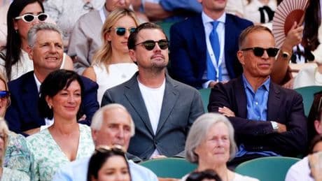 Leonardo DiCaprio fans can't get over his real age as he looks so suave at Wimbledon