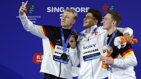 Schwimm-WM: Schwarz und Märtens holen Silber und Bronze über 800 m Freistil