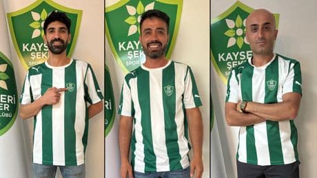 Kayseri Şekerspor'da 3 imza birden
