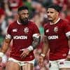 Sione Tuipulotu's Lions partner Bundee Aki voices frustration after midfield duo fail to 'connect'