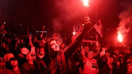 À Belgrade, Vucic rassemble ses soutiens pour «l'amour de la Serbie»