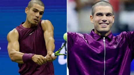 Carlos Alcaraz reveals who's really to blame for his 'terrible' haircut after star unveiled dramatic new look at US Open
