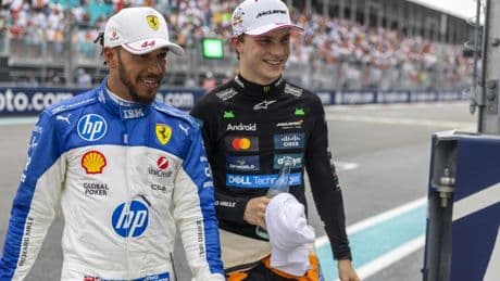 Así queda la parrilla de salida del GP de Miami de F1 2025 de este domingo: Piastri se mete en líos y el Mundial puede apretarse