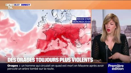 Comment expliquer la violence des orages qui ont fait au moins deux morts?