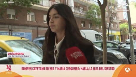 La hija de Cayetano Rivera, sobre la ruptura de su padre y María Cerqueira: &quot;Ella es maravillosa&quot;