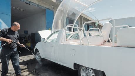 A Popemobile Used by Pope Francis Will Become a Mobile Clinic in Gaza