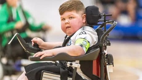 Wishaw school pupil hailed after successful Powerchair Football tournament