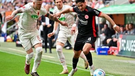 Fußball-Bundesliga: Eintracht Frankfurt torlos bei FC Augsburg