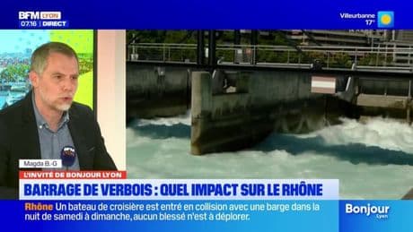 Nettoyage du barrage de Verbois: quelles conséquences sur le Rhône?