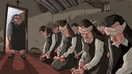 Atadas, con los ojos vendados y de rodillas en el escondite de las Hijas del Amor Misericordioso: "No sé de mi hija hace meses"