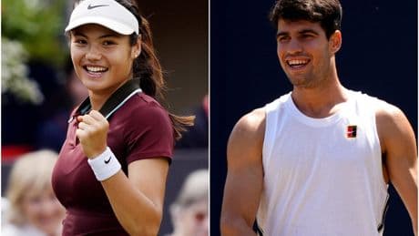 Emma Raducanu paired with Carlos Alcaraz for new-look US Open mixed doubles