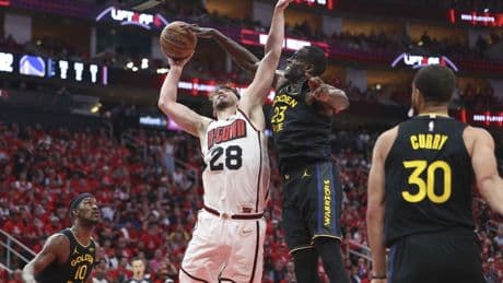 NBA Playoff'larında Houston Rockets'ı eleyen Golden State Warriors'ın yıldızı Draymond Green'den açıklama: Alperen Şengün gerçek. Hiç geri adım atmadı