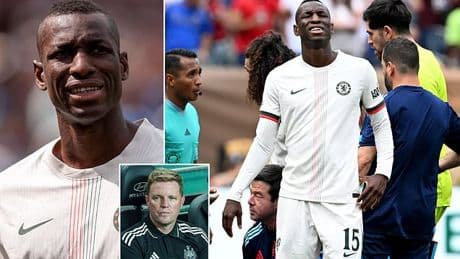 Nicolas Jackson left OUT of Chelsea squad for pre-season clash with Bayer Leverkusen as Newcastle weigh up move for £80m-rated Blues star after missing out on Benjamin Sesko