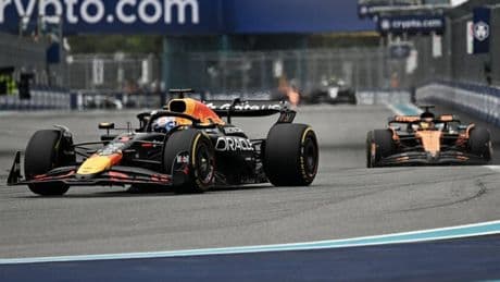 Verstappen moet genoegen nemen met vierde plaats in GP Miami