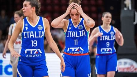 Italbasket donne, sfuma la finale: il Belgio vince 66-64. Domenica contro la Francia per il terzo posto