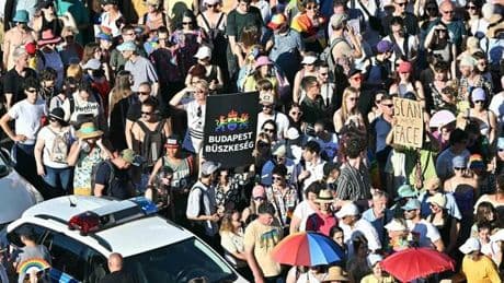 In 200mila al Pride di Budapest. Tensioni ma nessuno scontro