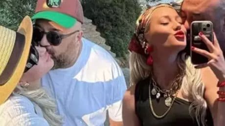 Somer Sivrioğlu 25 yaş küçük sevgilisiyle havuzda aşka geldi