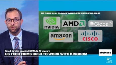 US tech firms flock to Saudi Arabia as kingdom unveils new AI venture