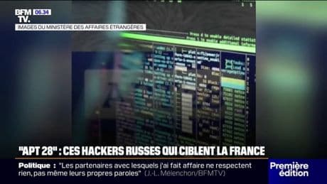 Le Quai d'Orsay accuse "APT 28", un groupe de hackers russes, de cyberattaques contre les intérêts français