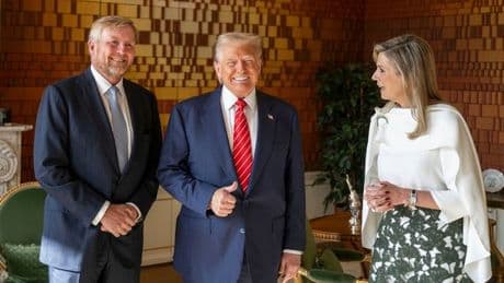 Incredible moment senior royal appears to mock Donald Trump on live TV