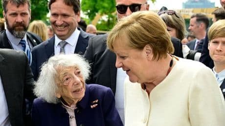 Margot Friedländer (†103) - Merkel: „Wir können gar nicht dankbar genug sein“