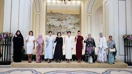 Emine Erdoğan, Çin'de liderlerin eşleri ile bir araya geldi