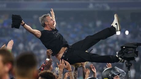 Luis Enrique: “El día que me presenté dije que mi primer objetivo era traer trofeos importantes”