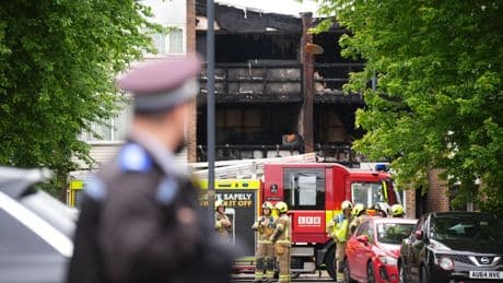 Girl, 13, fighting for life after escaping north London house fire which killed mother and three children