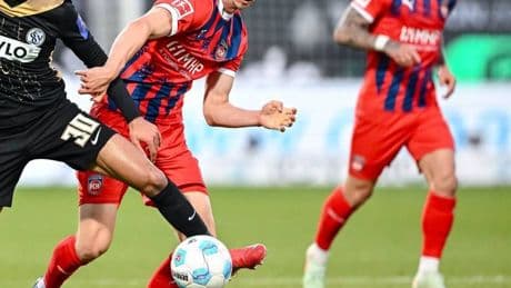 Bundesliga-Relegation bleibt spannend: Elversberg verspielt Zwei-Tore-Führung gegen Heidenheim