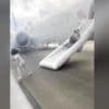 Passengers use emergency slides to flee plane fire in US
