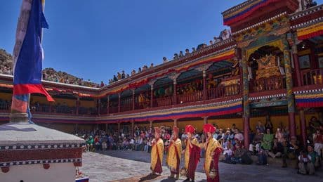 Photos of a Buddhist festival show ritual dances in India’s Ladakh
