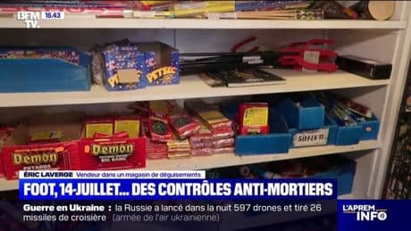 "On a eu la visite de plusieurs policiers dans notre établissement": la vente de feux d'artifice sera contrôlée ce week-end avant les festivités du 14-juillet