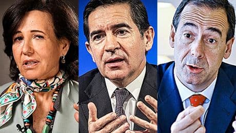 Santander, BBVA y CaixaBank avisan sobre la injerencia política en la banca